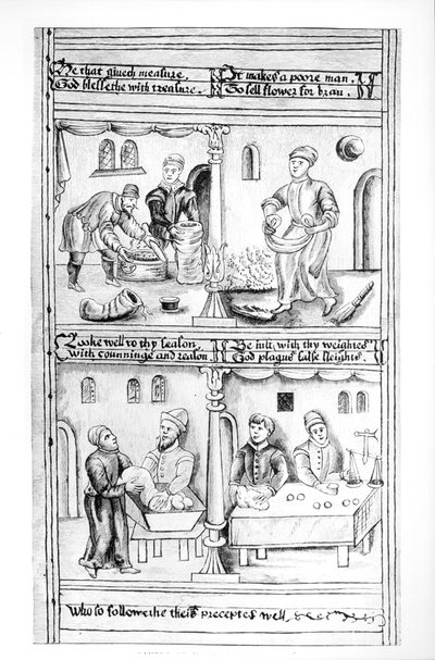 A yorki pékek rendelete, 1595-96 alkotó: English School