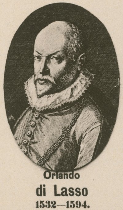 Orlando di Lasso (mélynyomás) alkotó: English School