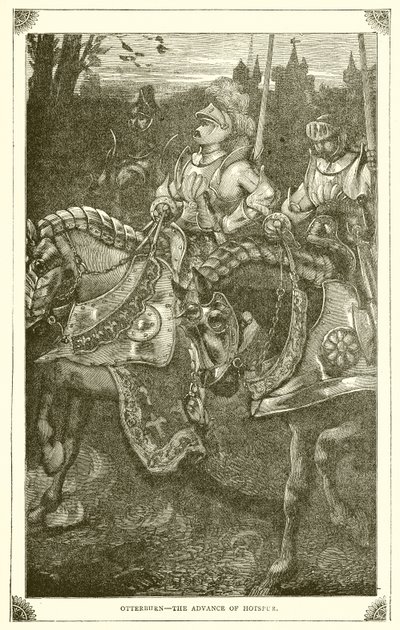 Otterburn – A Hotspur előretörése alkotó: English School