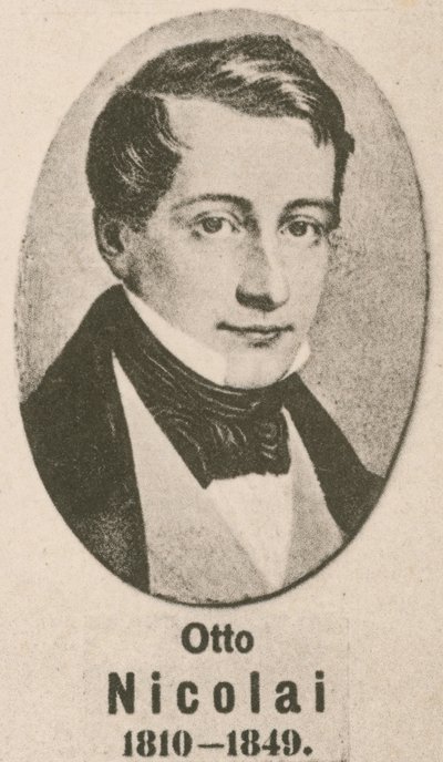 Otto Nicolai (metszet) alkotó: English School