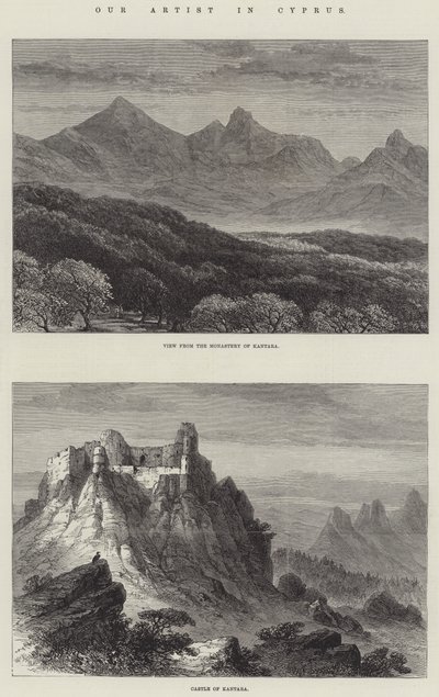 Művészünk Cipruson (metszet) alkotó: English School