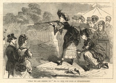 Gun Clubunk Hurlinghamben alkotó: English School