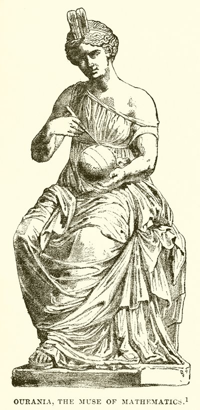 Uránia, a matematika múzsája alkotó: English School