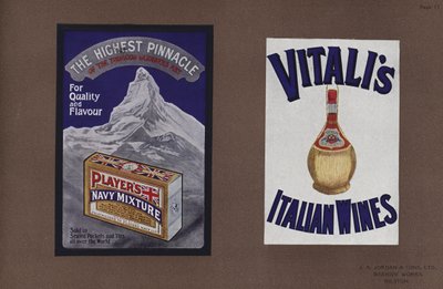 Oldal a Jordans Enamelled Signs kínálatából alkotó: English School