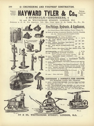 Oldal a The Architects, Surveyors and Engineers Compendium 1892-ből alkotó: English School