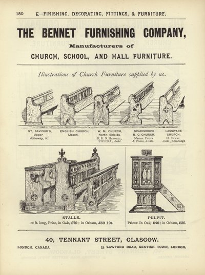 Oldal a The Architects, Surveyors and Engineers Compendium 1892-ből alkotó: English School