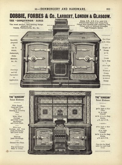 Oldal a The Architects, Surveyors and Engineers Compendium 1892-ből alkotó: English School