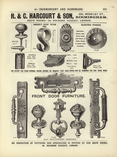 Oldal a The Architects, Surveyors and Engineers Compendium 1892-ből alkotó: English School