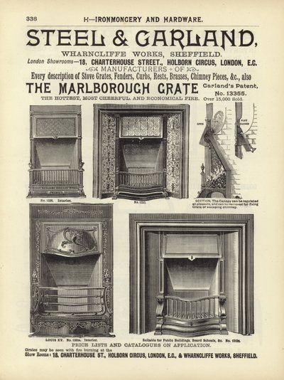 Oldal a The Architects, Surveyors and Engineers Compendium 1892-ből alkotó: English School