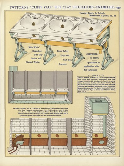 Oldal a The Architects, Surveyors and Engineers Compendium 1892-ből alkotó: English School