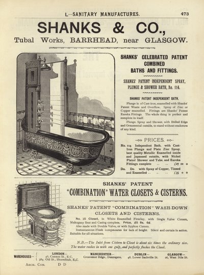 Oldal a The Architects, Surveyors and Engineers Compendium 1892-ből alkotó: English School
