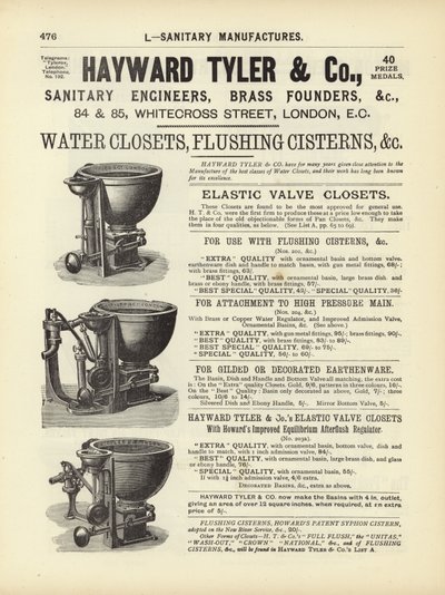 Oldal a The Architects, Surveyors and Engineers Compendium 1892-ből alkotó: English School