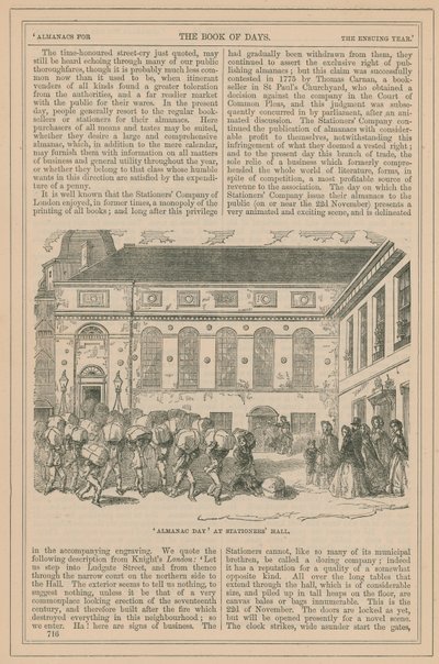 Oldal a Napok könyvéből alkotó: English School