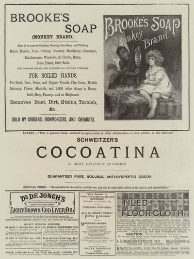 Hirdetések oldala (metszet) alkotó: English School