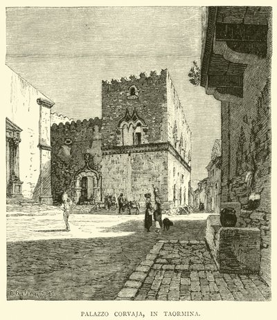 Corvaja palota, Taorminában alkotó: English School