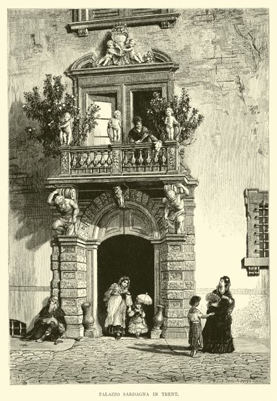 Palazzo Sardagna Trentben alkotó: English School