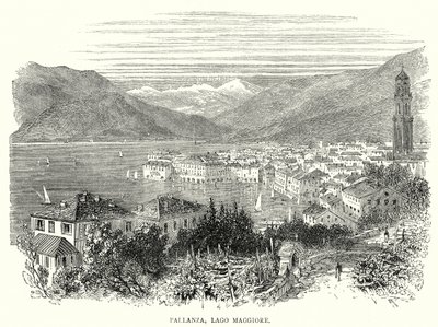 Pallanza, Maggiore-tó (metszet) alkotó: English School