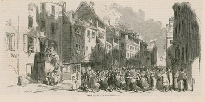 Virágvasárnap Spitalfieldsben alkotó: English School