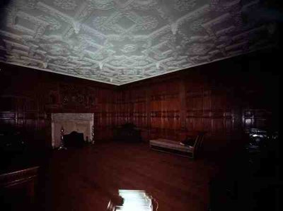Burkolat és kéménydarab az Old Palace-ból, Bromley-by-Bow, 1605 körül. alkotó: English School