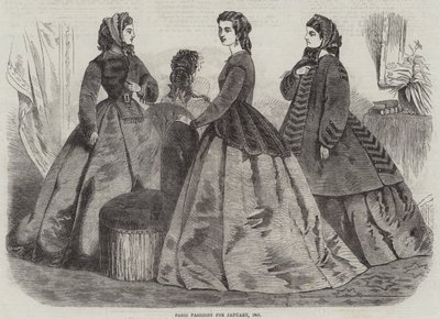Párizsi divat januárban alkotó: English School