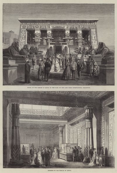 Párizsi Nemzetközi Kiállítás (metszet) alkotó: English School