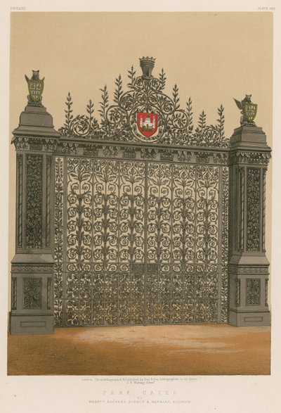 Park Gates, Barnard Bishop és Barnard urak, Norwich alkotó: English School