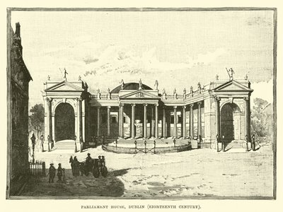 Parlament, Dublin, XVIII. század alkotó: English School