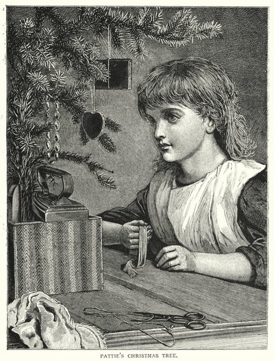 Pattie karácsonyfája (metszet) alkotó: English School