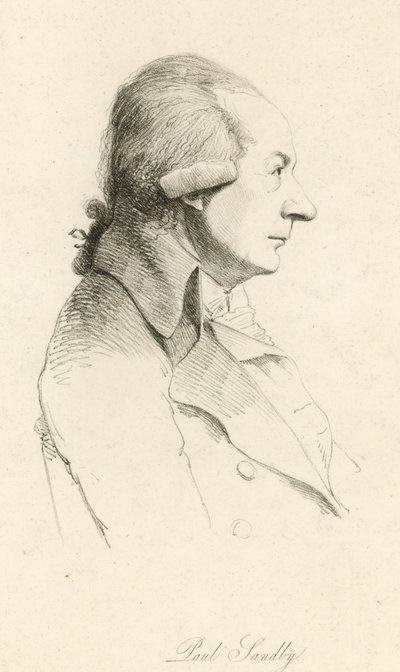 Paul Sandby térképkészítő és festő alkotó: English School
