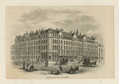 Peabody épületek Spitalfieldsben alkotó: English School