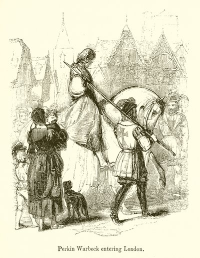 Perkin Warbeck belép Londonba alkotó: English School