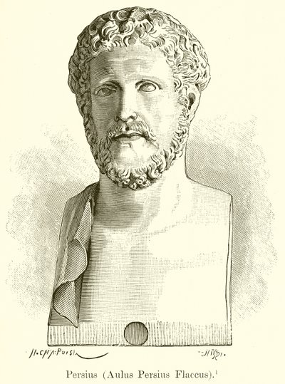 Persius (Aulus Persius Flaccus) alkotó: English School