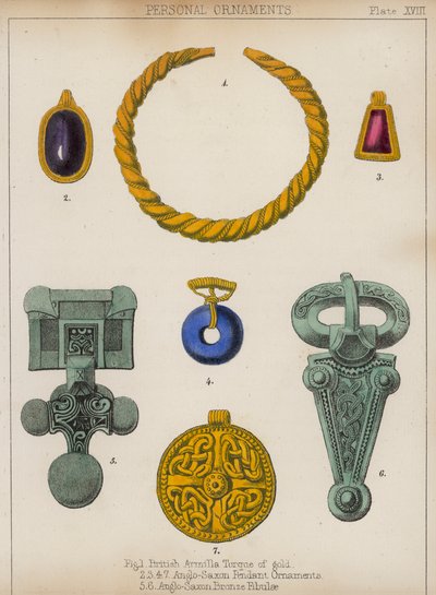 Személyes dísztárgyak (színes litó) alkotó: English School