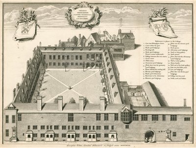 A londoni Gresham College perspektivikus képe alkotó: English School
