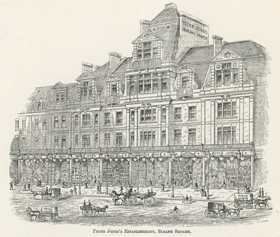 Peter Joness létesítmény a Sloane Square-en alkotó: English School