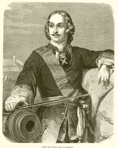 Nagy Péter, moszkvai cár alkotó: English School