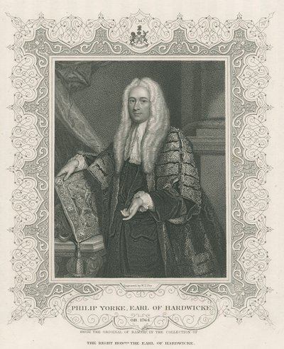 Philip Yorke, Hardwicke 1. grófja, a „Lodge