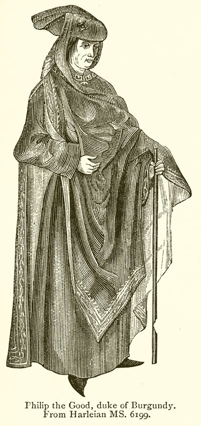 Jó Fülöp, Burgundia hercege alkotó: English School