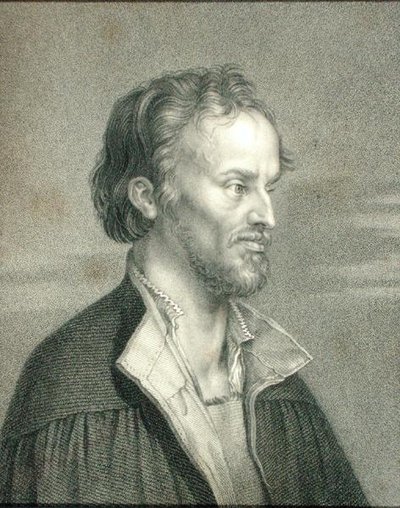 Philipp Melanchthon vagy Philipp Schwartzerd (1497-1560) az 1833-ban kiadott "Festők Galériájából" (metszet). alkotó: English School
