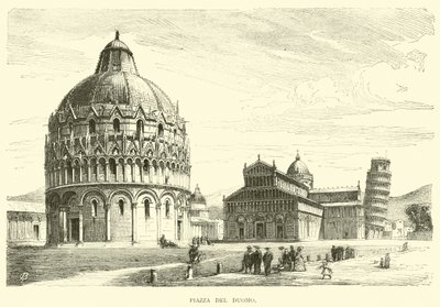 Piazza del Duomo alkotó: English School