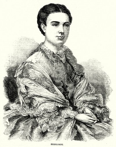 Piccolomini (metszet) alkotó: English School