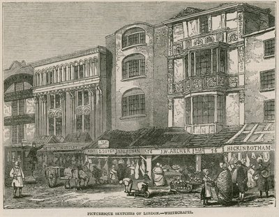 Malerische Skizzen von London von English School