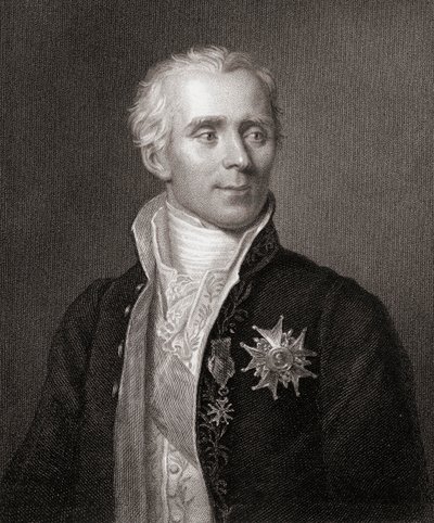 Pierre-Simon (1749-1827) Marquis de la Place, a Képtárból, 1833-ban alkotó: English School