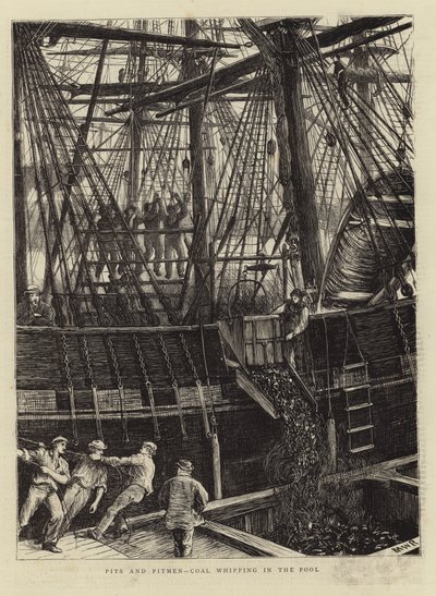 Pits and Pitmen – Szénkorbácsolás a medencében alkotó: English School