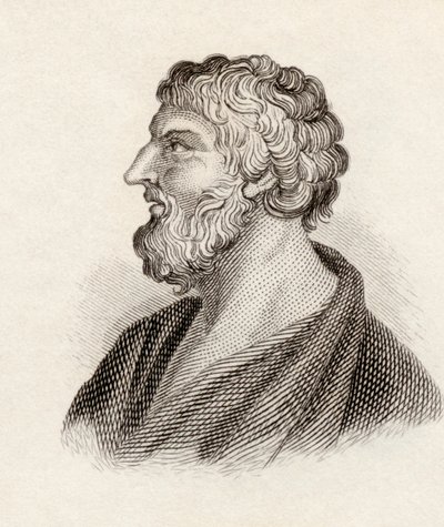 Pittacus of Mytilene, a "Crabbes Historical Dictionary"-ből, 1825-ben megjelent alkotó: English School