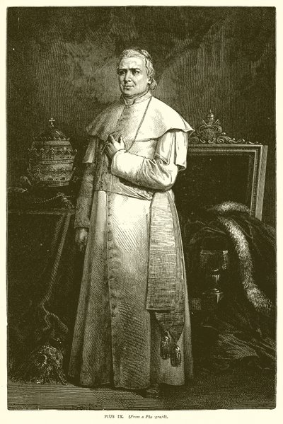 Pius IX alkotó: English School