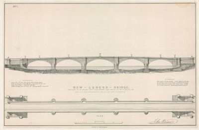 A New London Bridge terve alkotó: English School