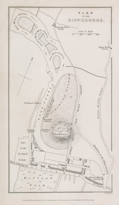 A Hippodrom terve alkotó: English School