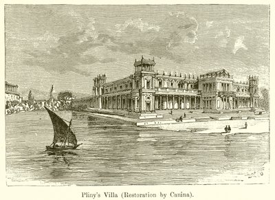 Plinys villa (Canina restaurálása) alkotó: English School