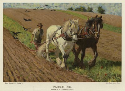 Szántás: H Wheelwright alkotó: English School